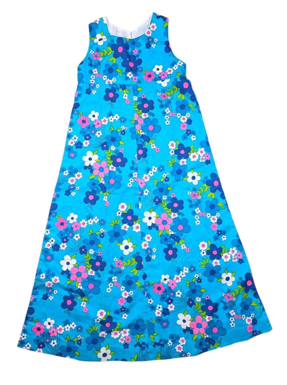Jacquelines of Hawaii Vintage Childrens Dress 60s Mid Century